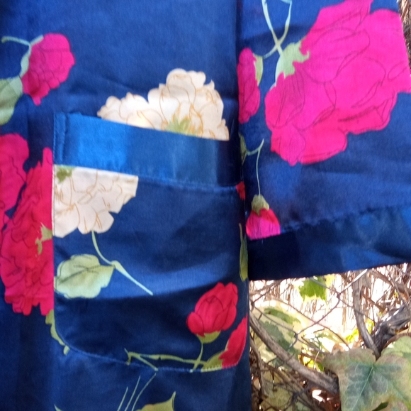 🌺🌻🌹Floral Négligé Robe with Tie Up - Picture 9 of 12